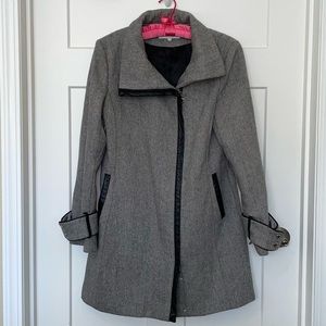 Calvin Klien wool-blend dress coat